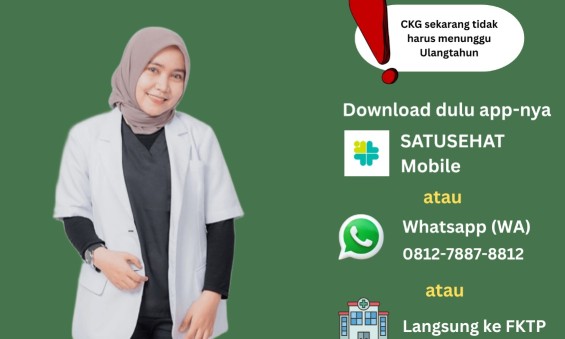 Cek Kesehatan Gratis (CKG)
